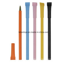 Bolígrafo de regalo reciclado, bolígrafo de papel de color (LT-C039)